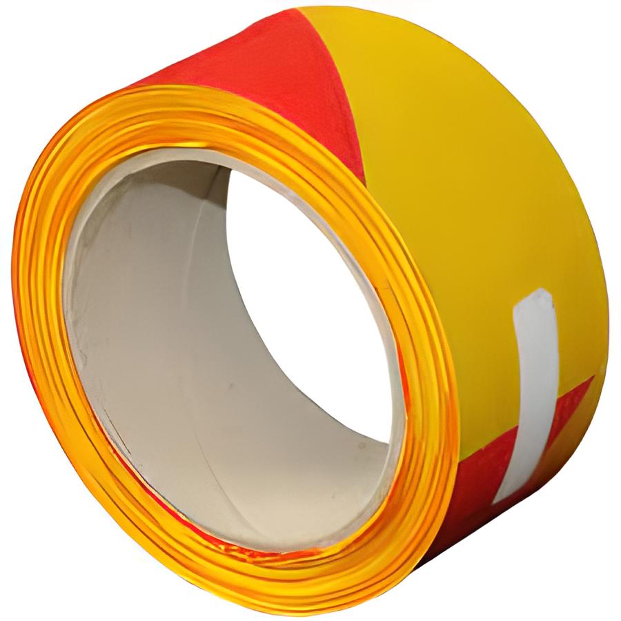 MARQUAGE SCOTCH LIGHT ROUGE/JAUNE ALLU
